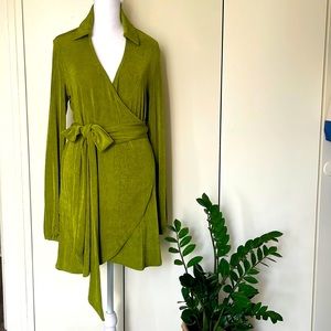 PARTY TIME MINI DRESS GREEN